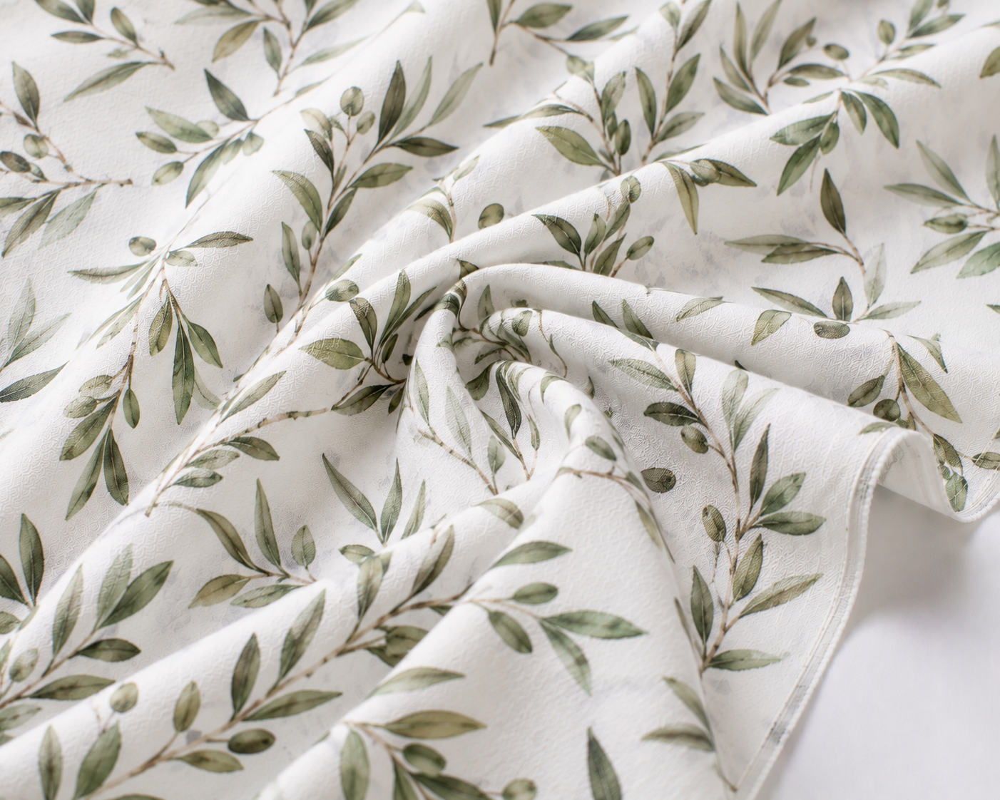 Olive Leaf Print