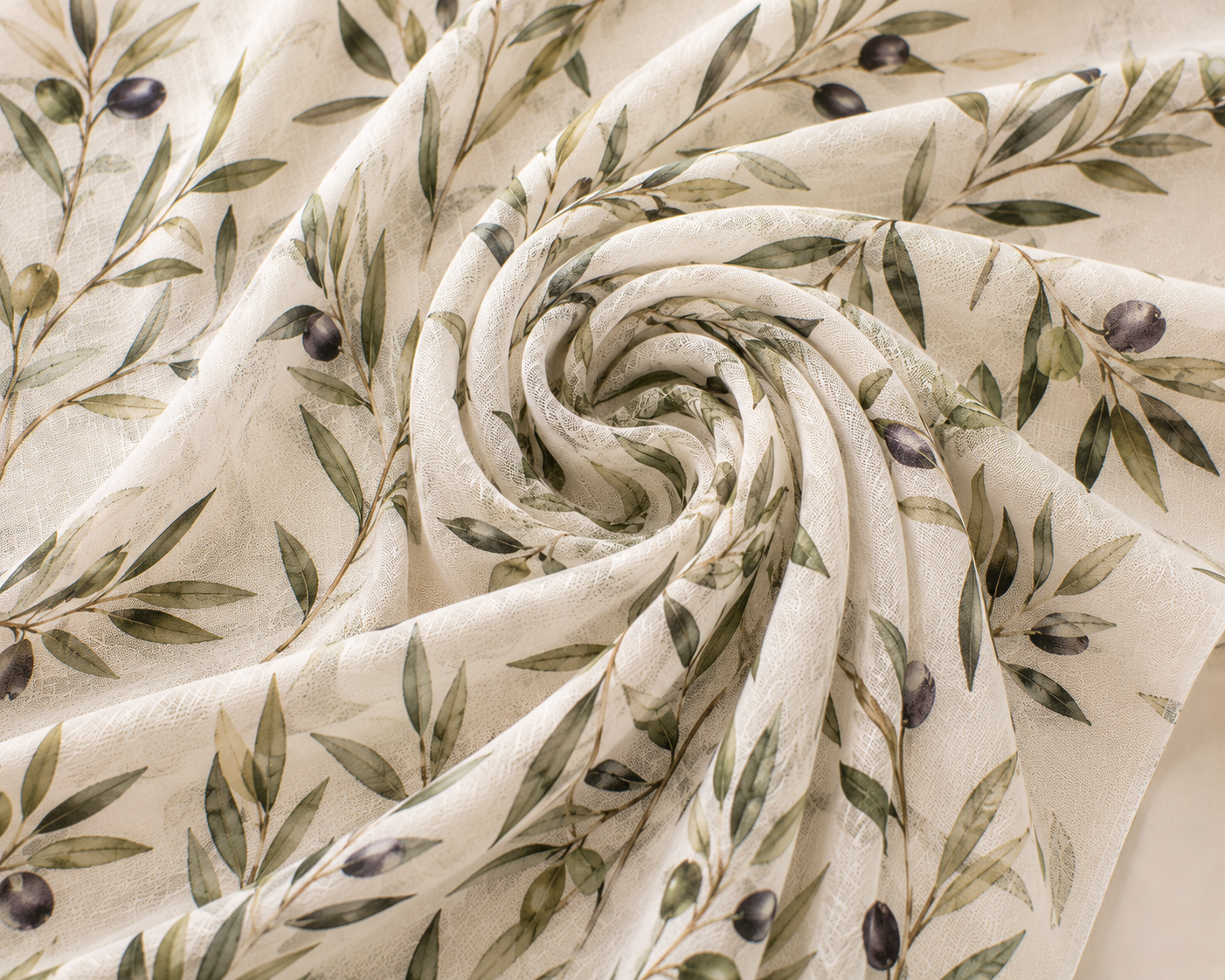 Olive Leaf Print