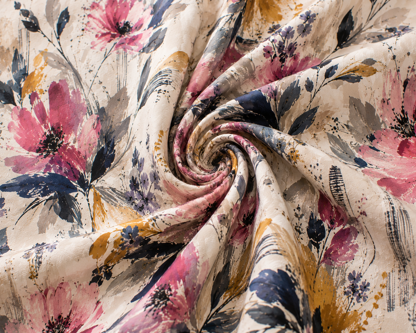 Abstract Floral Print