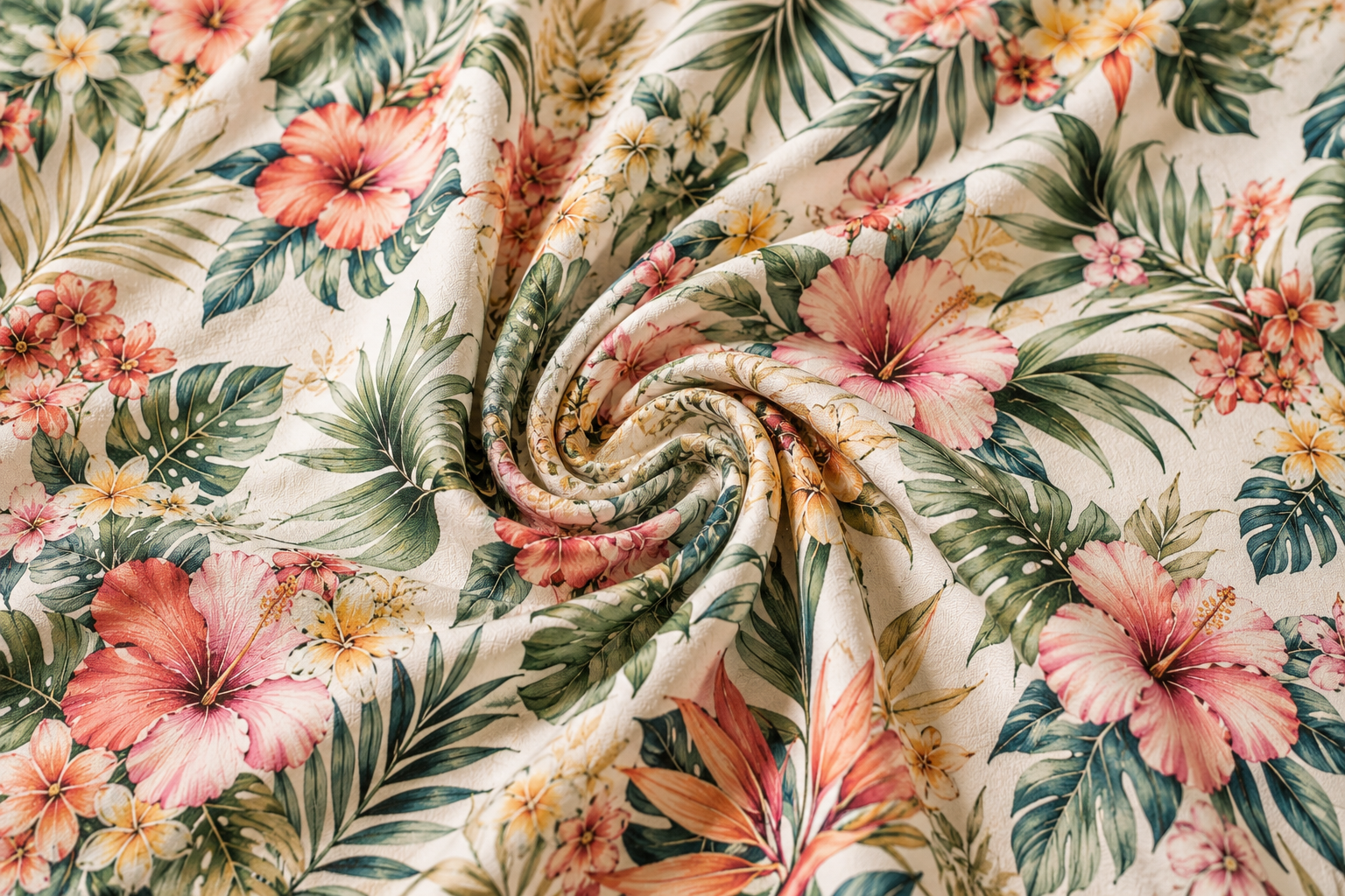 Tropical Floral Print