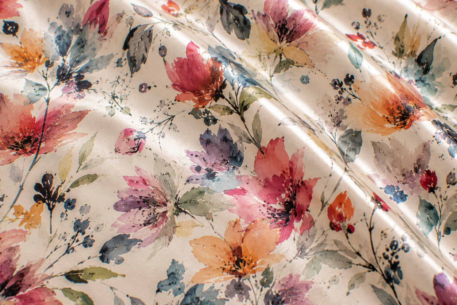 Abstract Floral Print