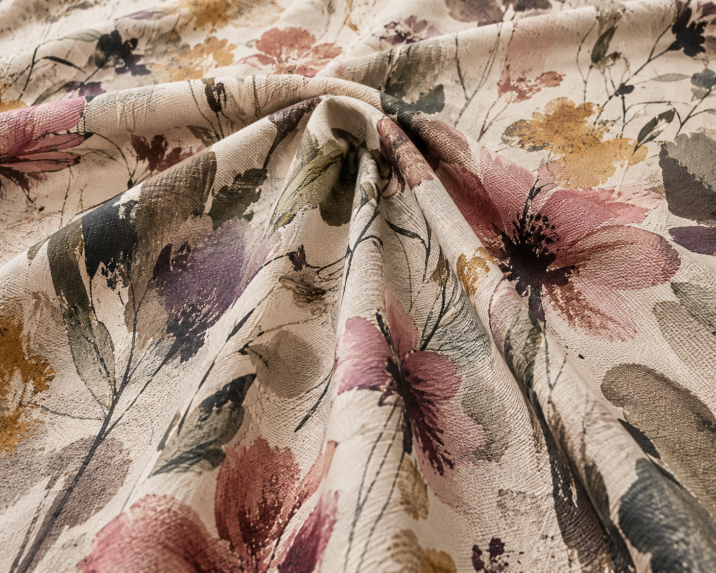 Abstract Floral Print