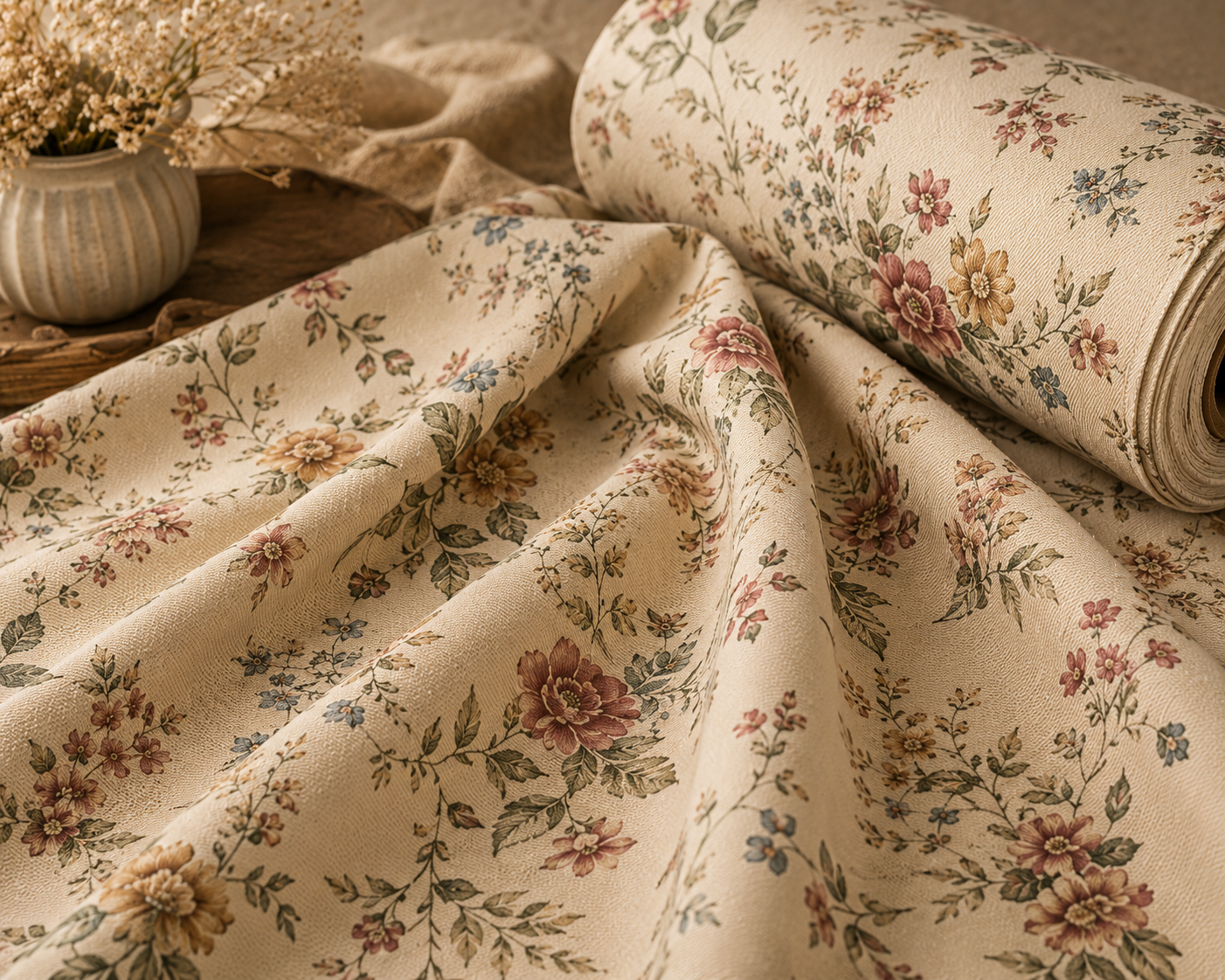 Vintage Floral Print