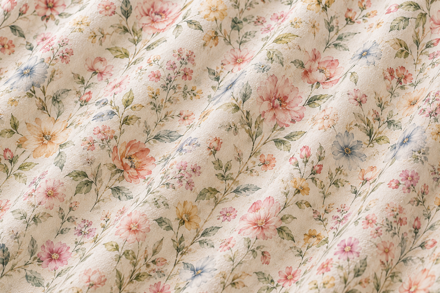 Geometric Floral Print