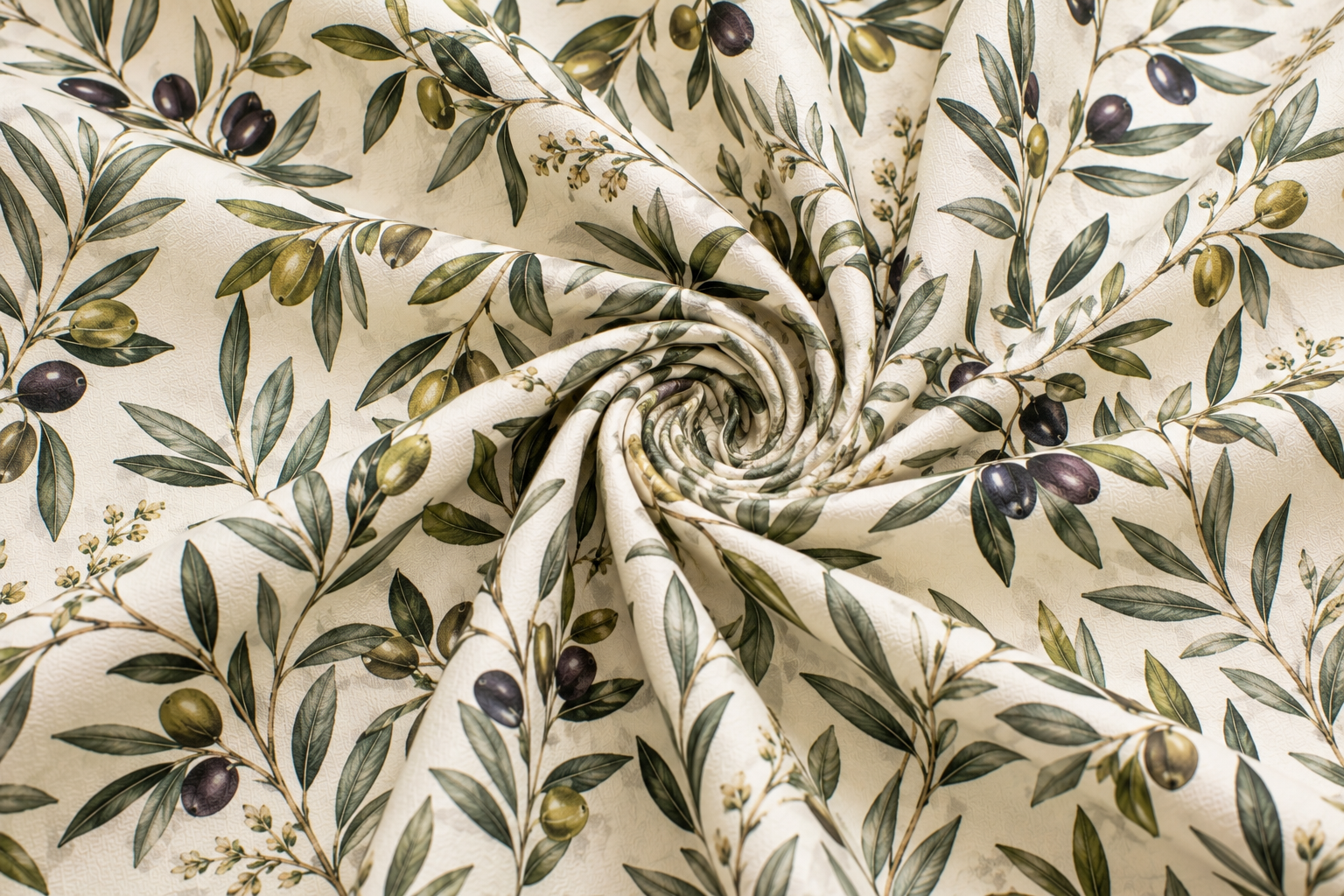 Olive Leaf Print