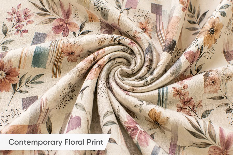 Contemporary Floral Print
