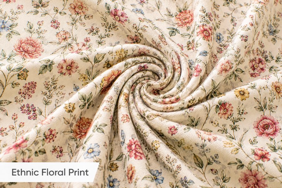 Ethnic Floral Print