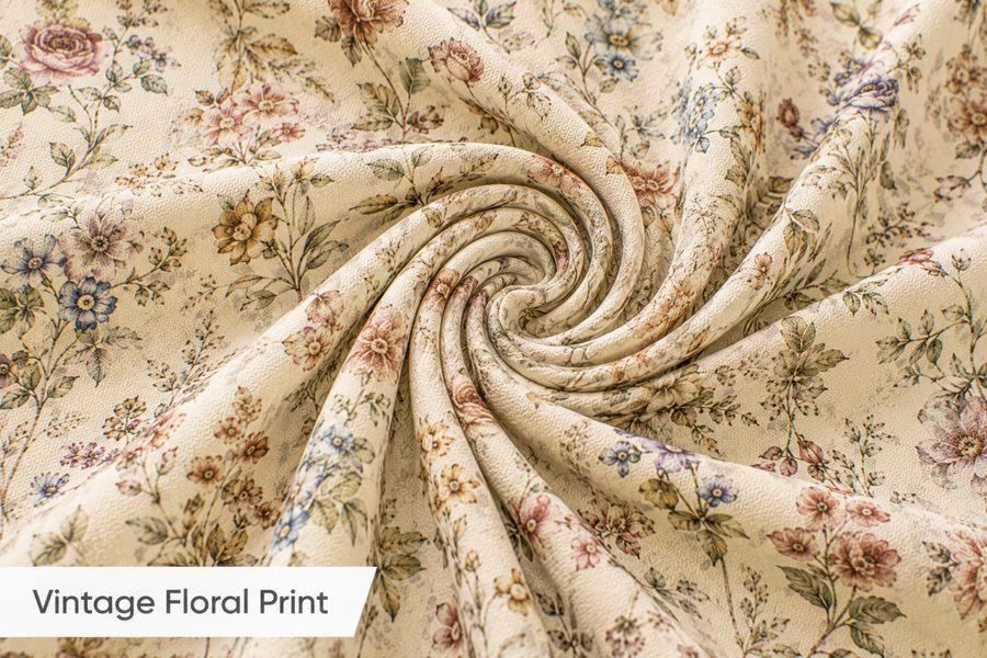 Vintage Floral Print