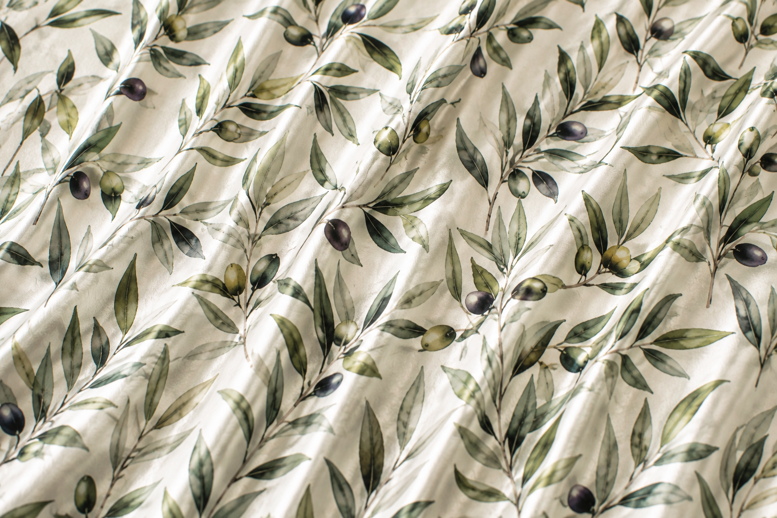 Olive Leaf Print