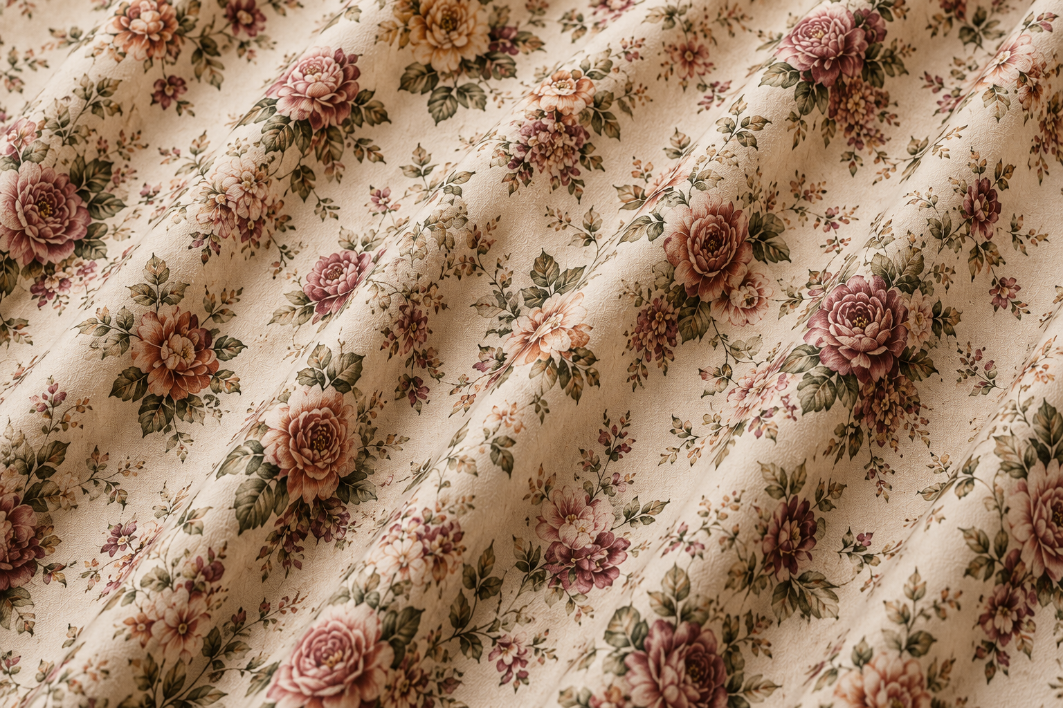 Vintage Floral Print