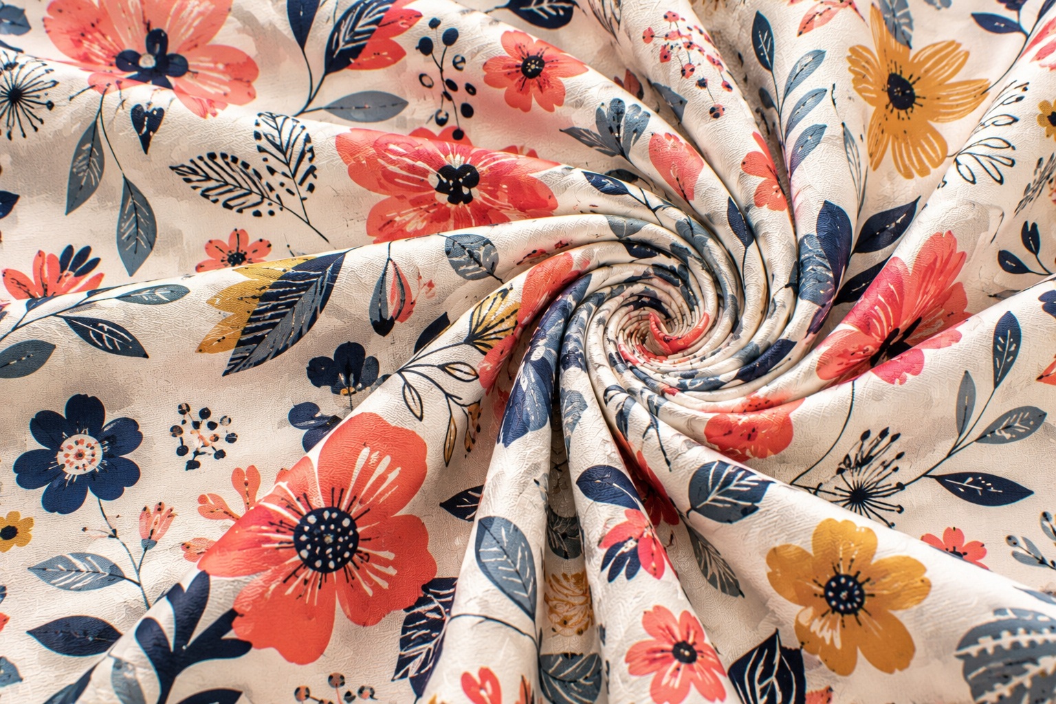 Graphic Floral Print