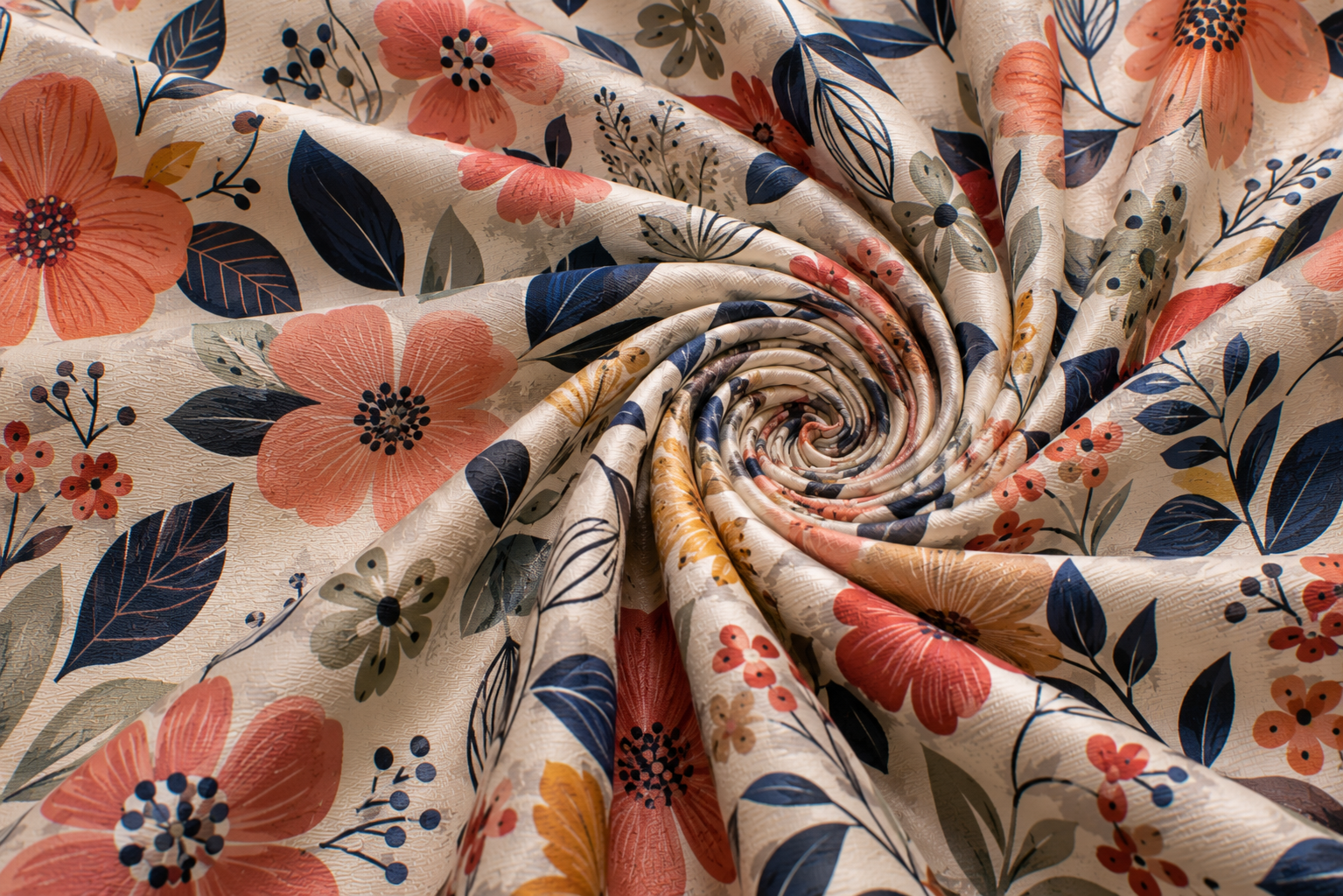 Graphic Floral Print