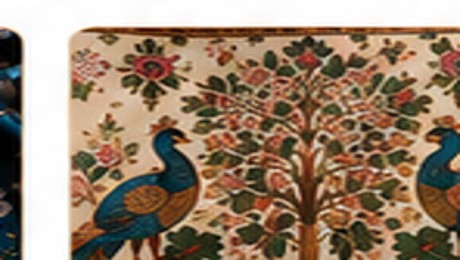 Pichwai Print Fabric