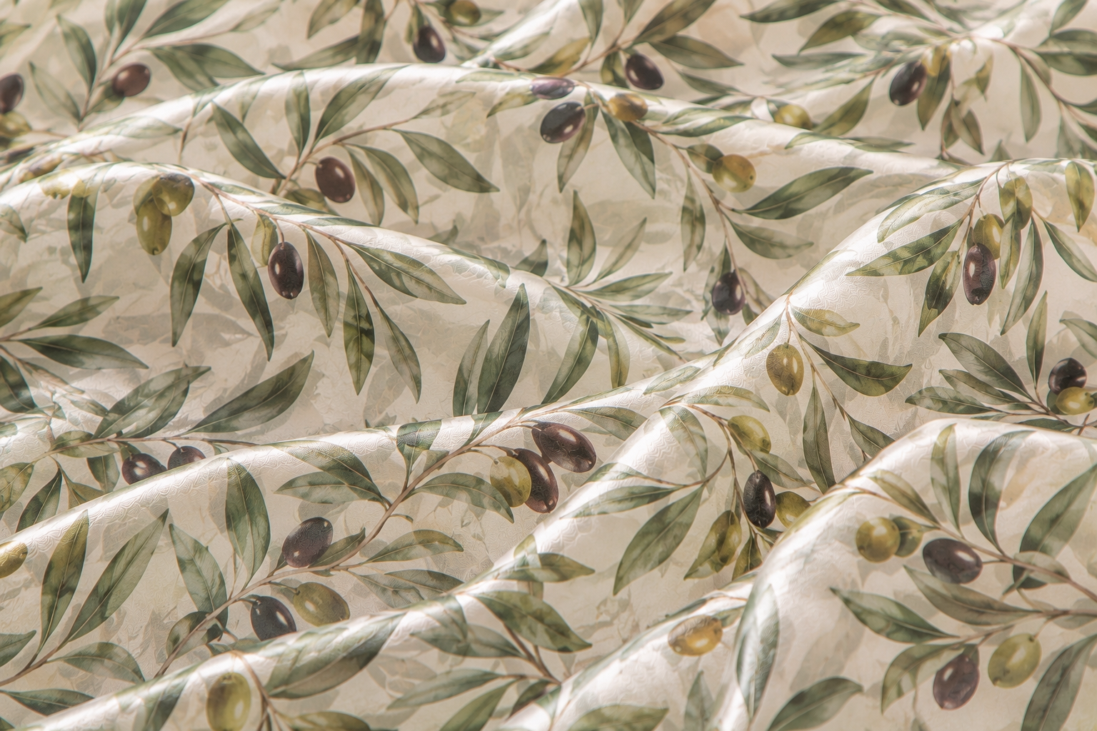 Olive Leaf Print
