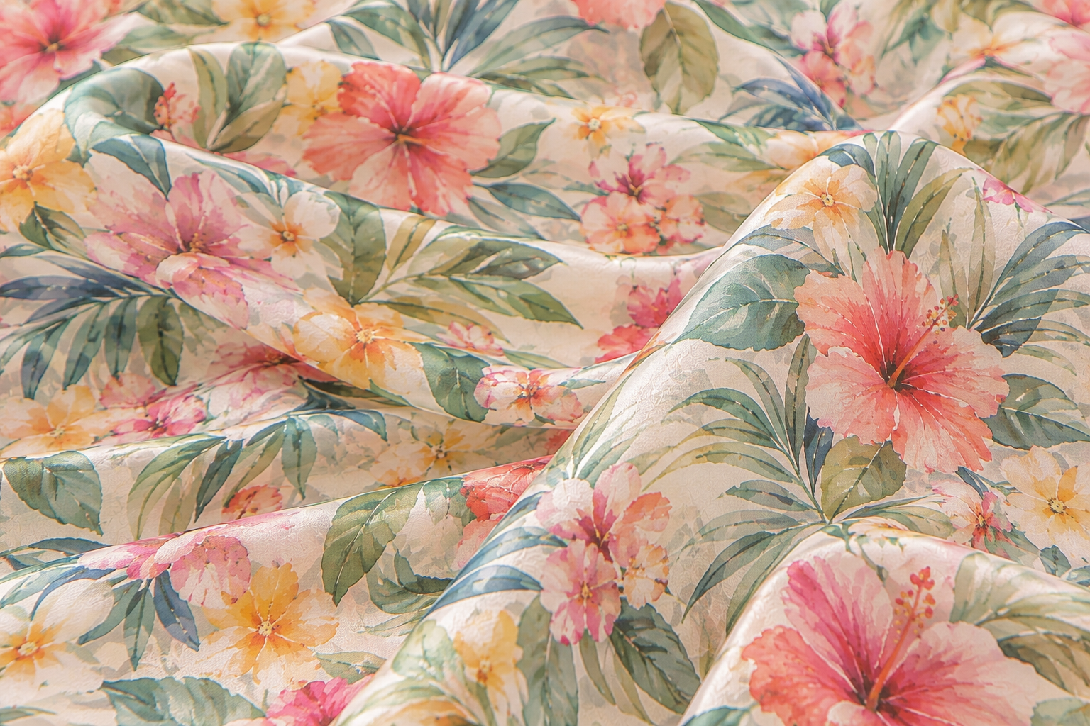 Tropical Floral Print