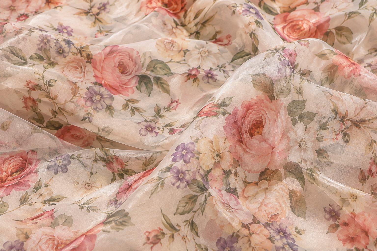 Vintage Floral Print