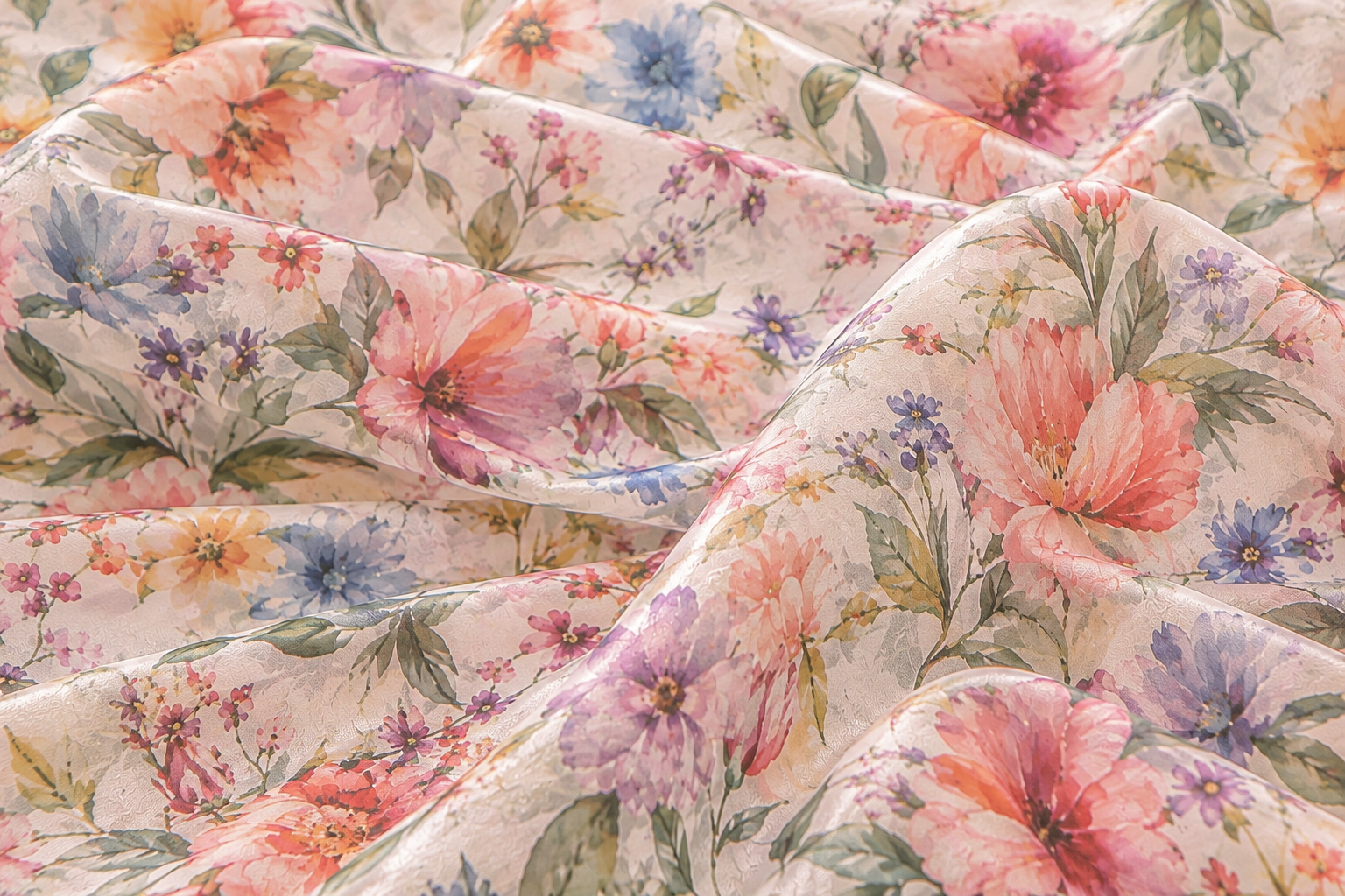 Watercolor Floral Print