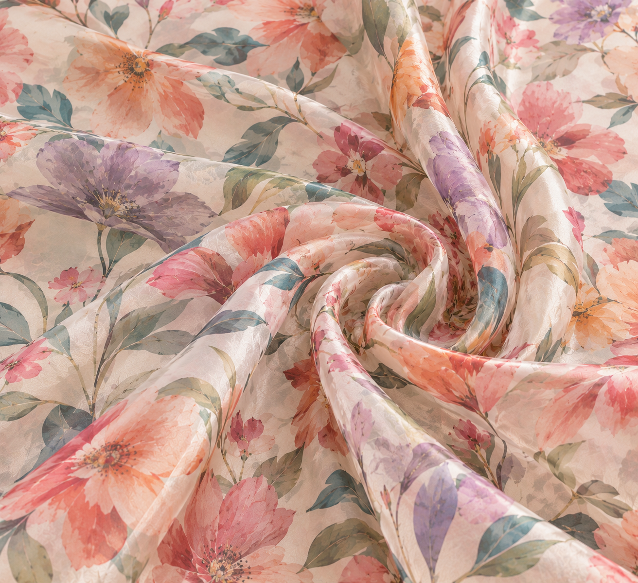 Contemporary Floral Print