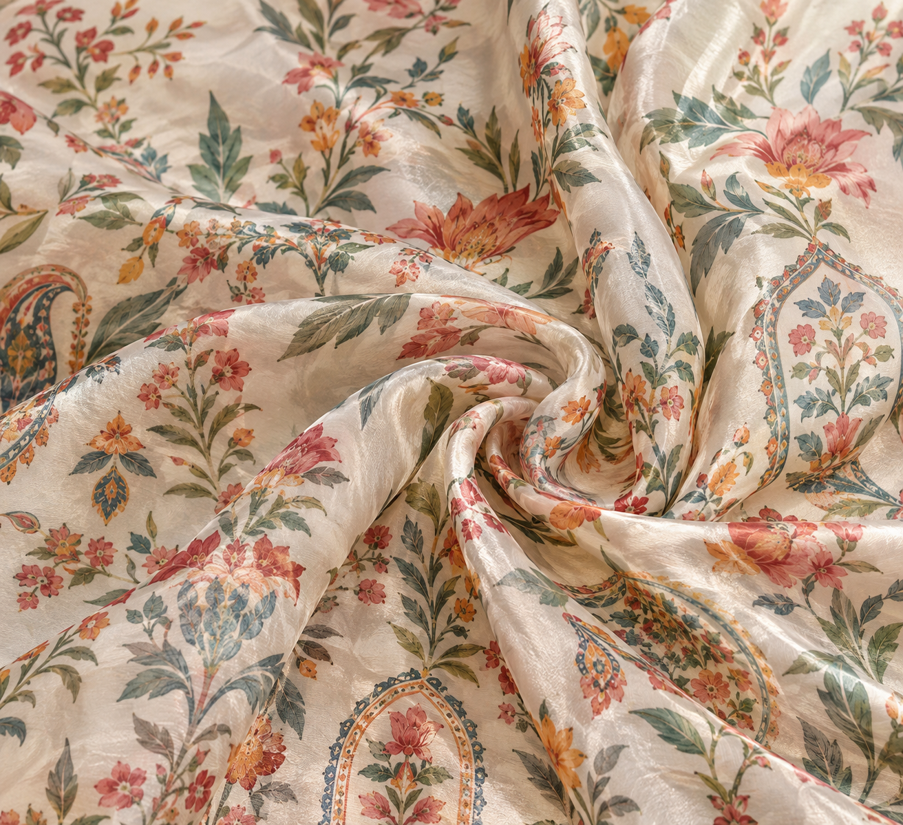 Ethnic Floral Print