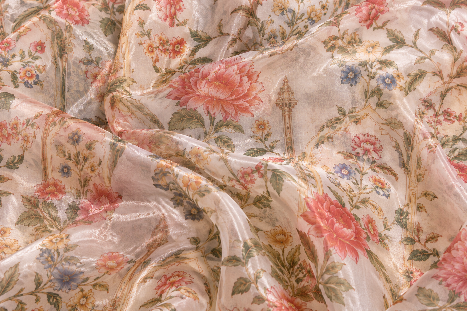 Mughal Floral Print
