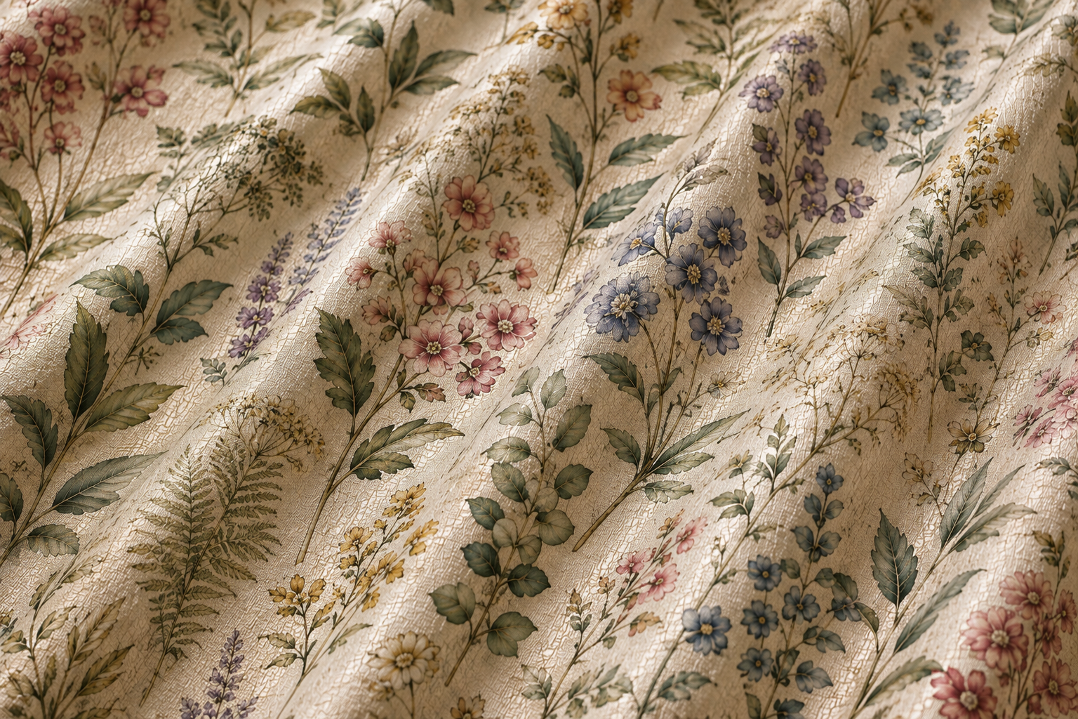 Botanical Floral Print