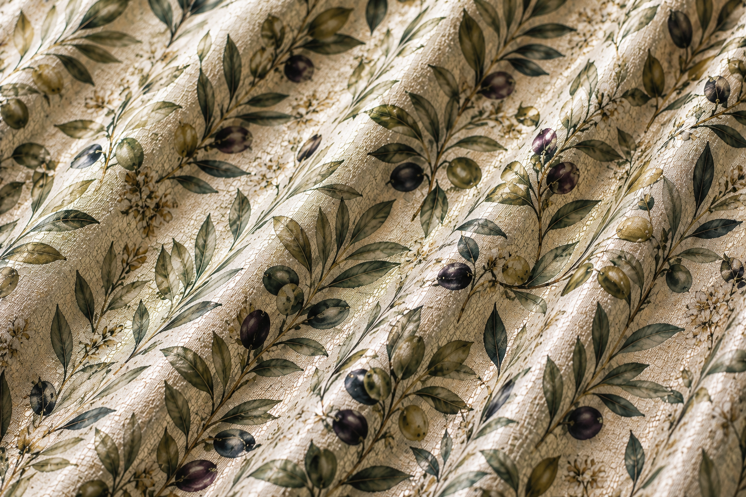 Olive Leaf Print