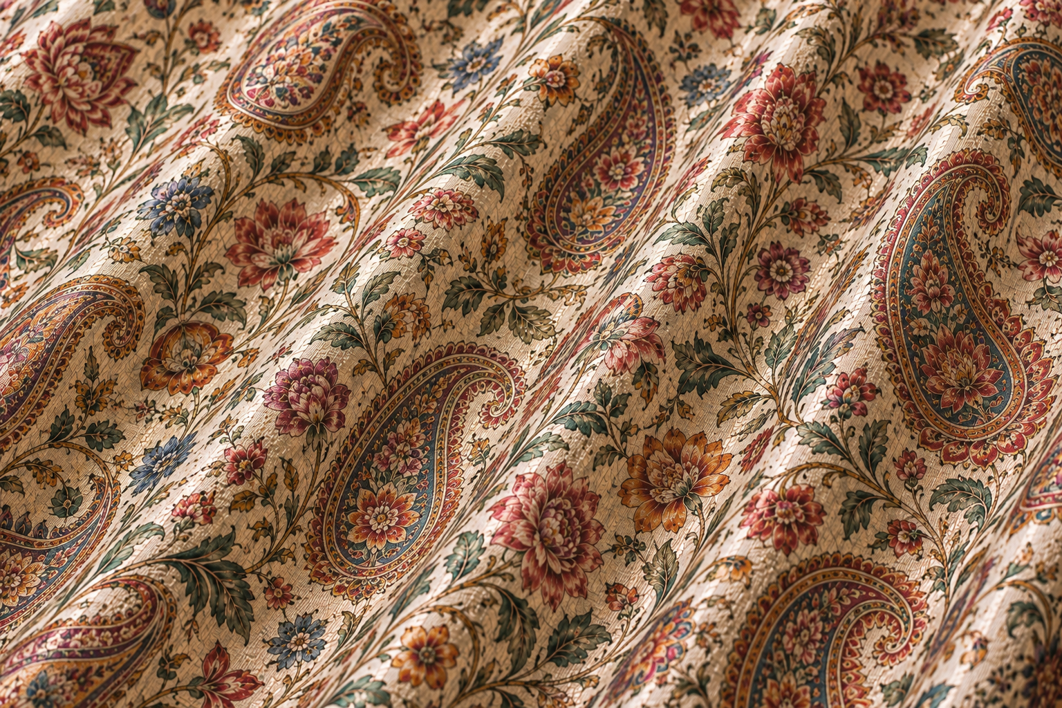 Paisley Floral Print