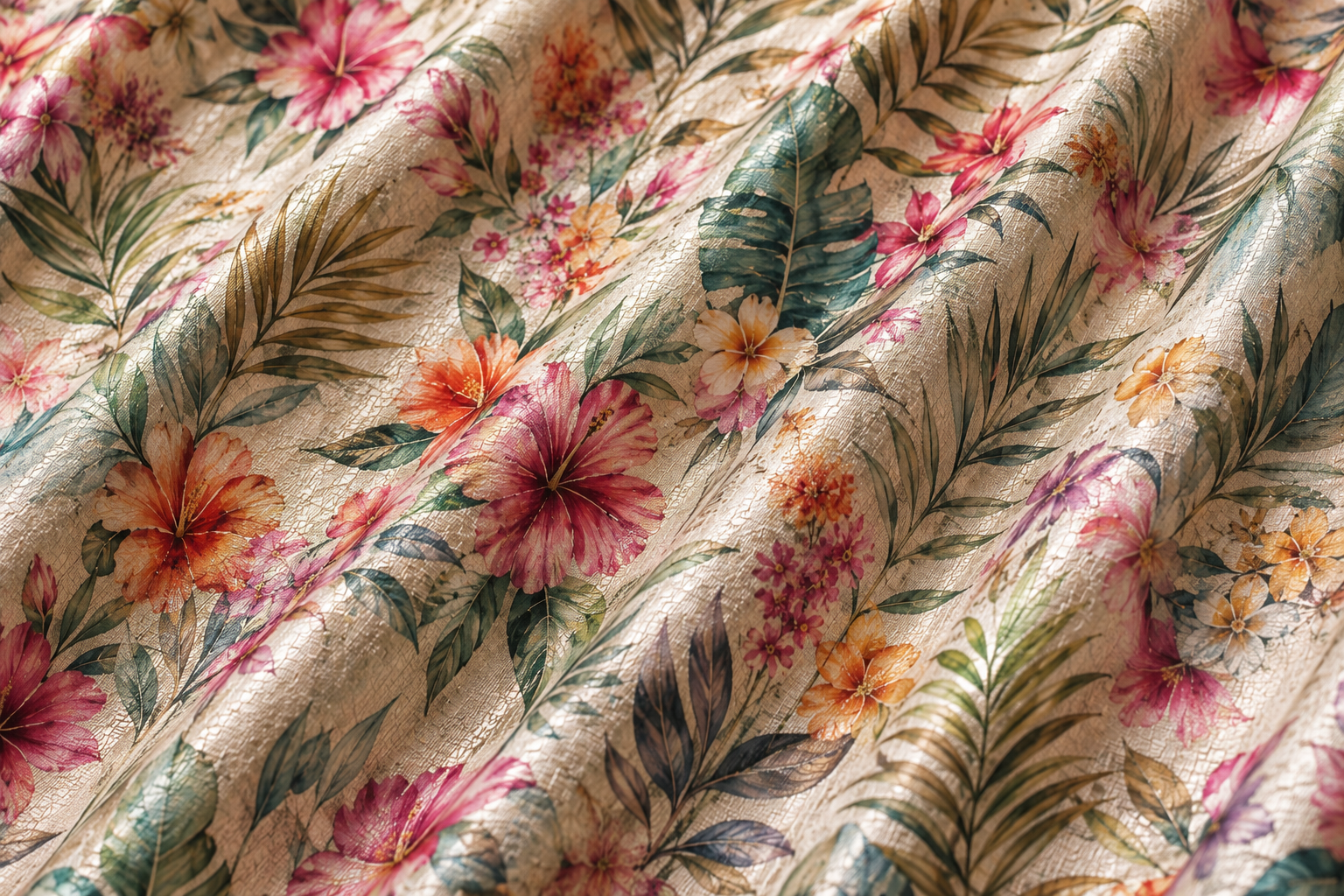Tropical Floral Print
