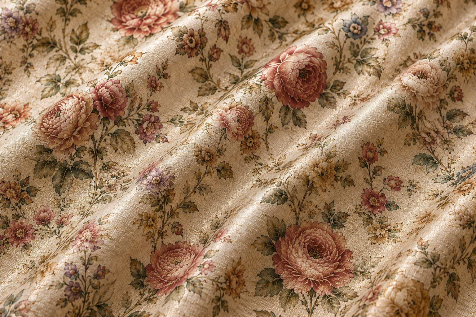 Vintage Floral Print