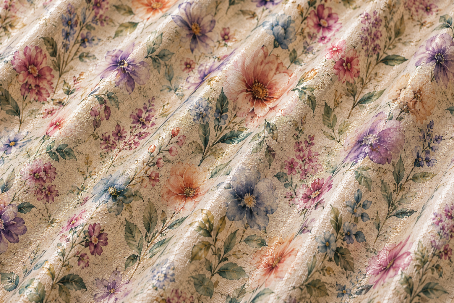 Watercolor Floral Print