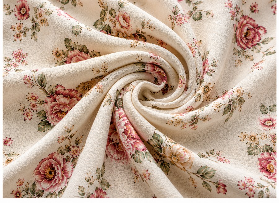 Viscose Crepe Digital Printing