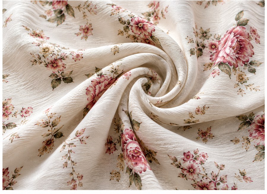 Viscose Muslin Digital Printing