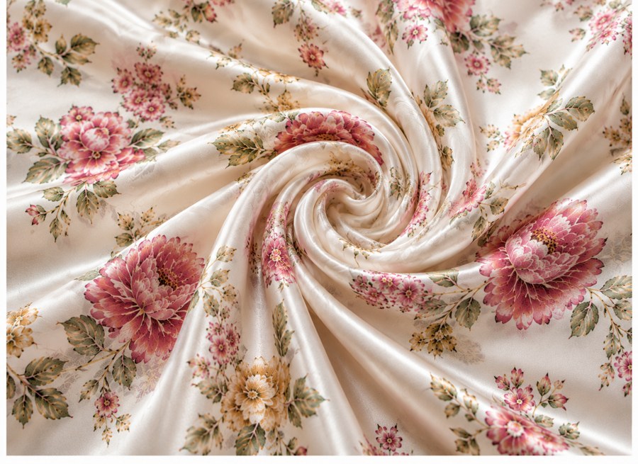 Viscose Satin Digital Printing